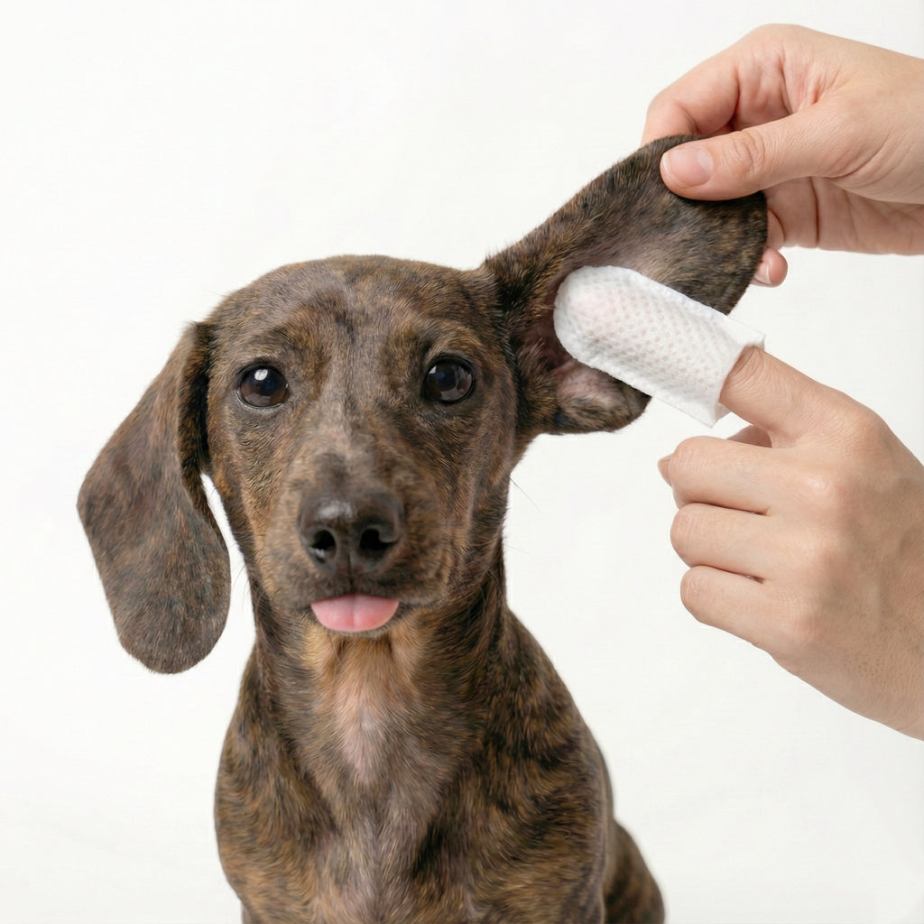 Pet Ear Cleaner Finger Wipes