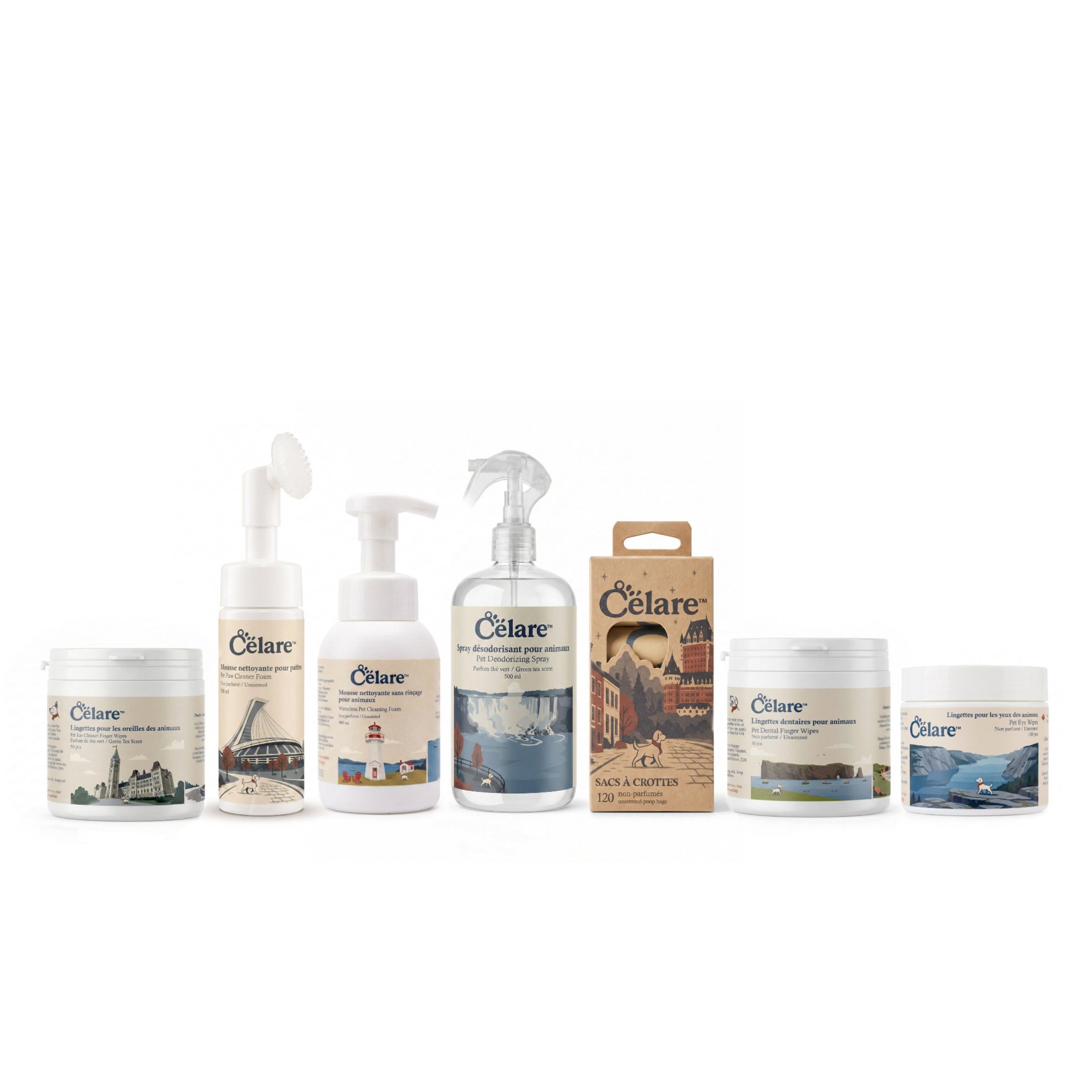 Ensemble de soins complets